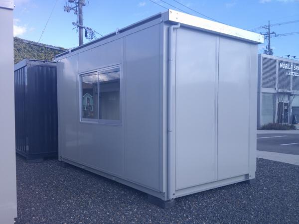 広島県東広島店/展示場の中古ユニットハウス・プレハブ・コンテナハウスCT-41J(2.83坪)の本体の外観
