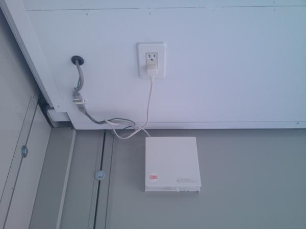 広島県東広島店/展示場の中古ユニットハウス・プレハブ・コンテナハウスCT-41J(2.83坪)の各設備の換気扇