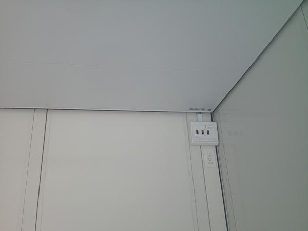 広島県東広島店/展示場の新棟ユニットハウス・プレハブ・コンテナハウス47MSL(3.02坪)の各設備の分電盤