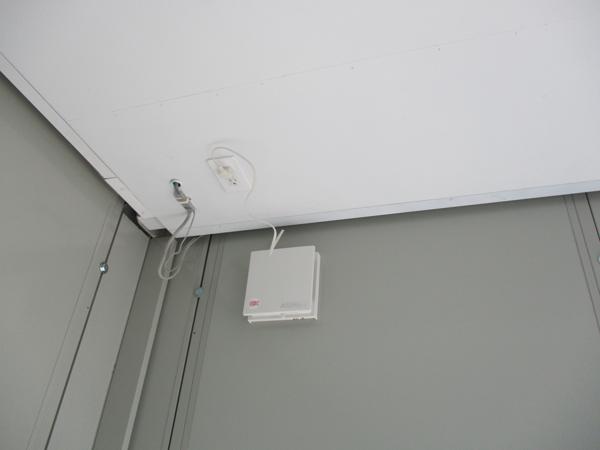 宮城県仙台総合展示場の中古ユニットハウス・プレハブ・コンテナハウスCT-41J(2.83坪)の各設備の換気扇