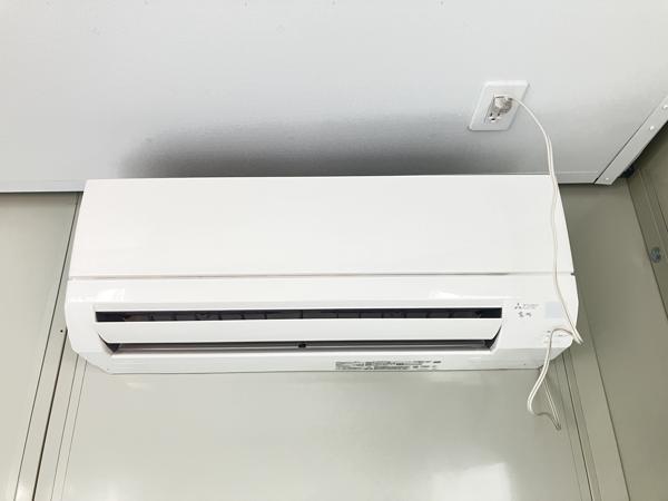 宮城県石巻店/展示場の中古ユニットハウス・プレハブ・コンテナハウスCT-41J(2.16坪)の各設備のエアコン