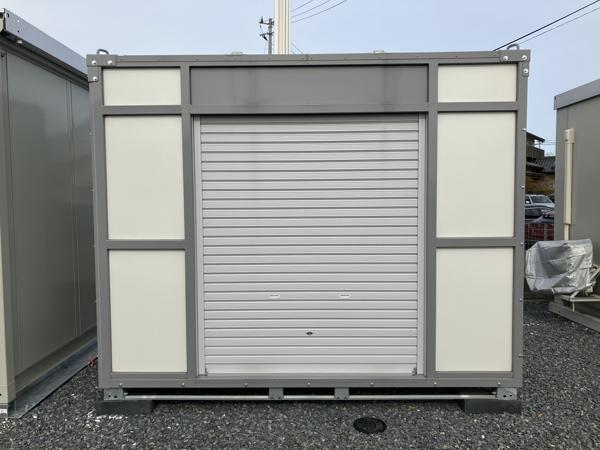 宮城県石巻店/展示場の新棟ユニットハウス・プレハブ・コンテナハウスPanda3.0 PS3K(1.60坪)の本体の外観