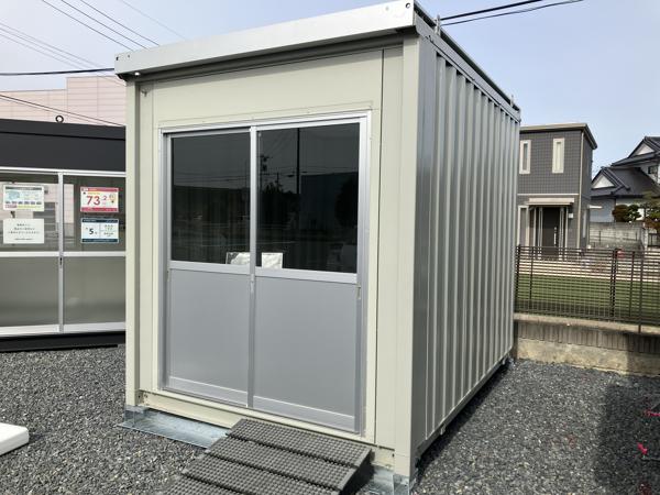 宮城県石巻店/展示場の中古ユニットハウス・プレハブ・コンテナハウスCT-32JG(2.16坪)の本体の外観