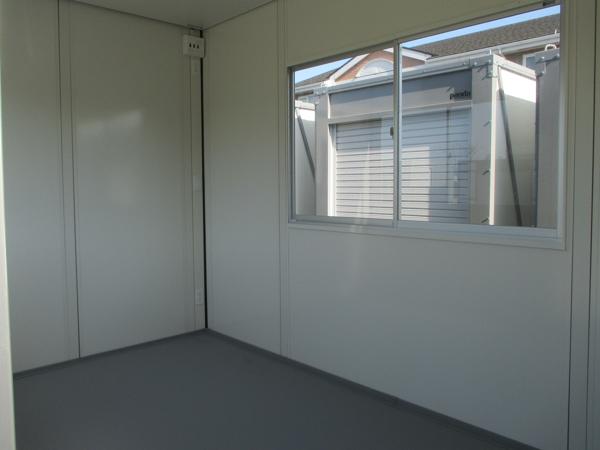 島根県松江営業所/展示場の新棟ユニットハウス・プレハブ・コンテナハウス38MSL(2.43坪)の本体の内観