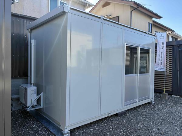 大分県大分東店/展示場の中古ユニットハウス・プレハブ・コンテナハウスCT-41J(2.83坪)の本体の外観