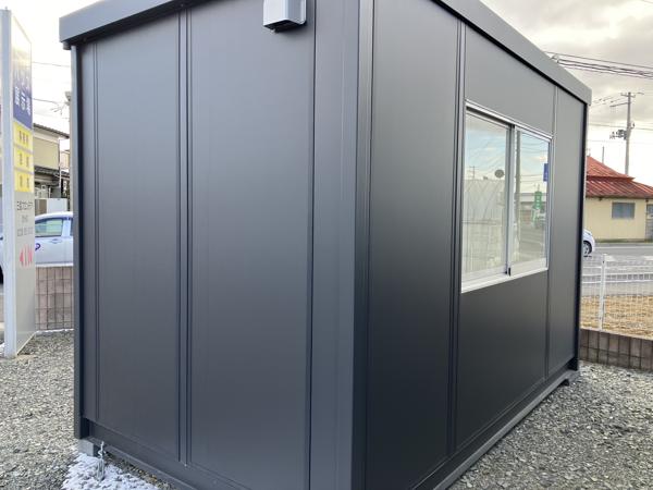 宮城県登米店/展示場の新棟ユニットハウス・プレハブ・コンテナハウス38MSL(2.43坪)の本体の外観