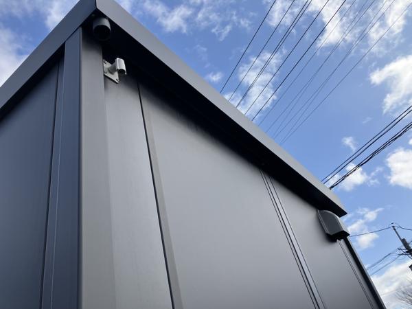 宮城県登米店/展示場の新棟ユニットハウス・プレハブ・コンテナハウス38MSL(2.43坪)の本体の外観