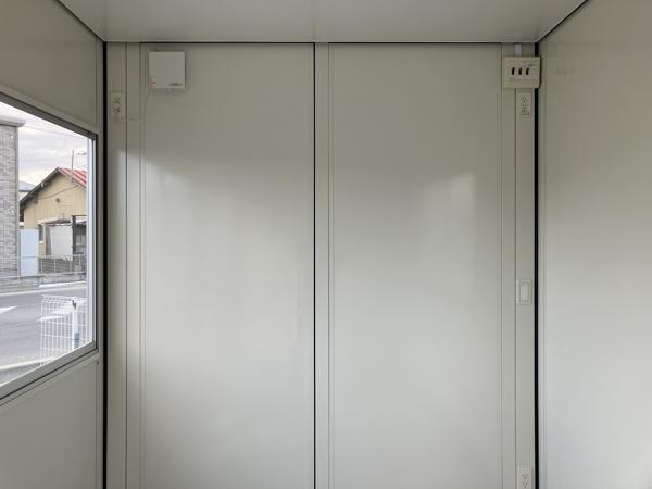 宮城県登米店/展示場の新棟ユニットハウス・プレハブ・コンテナハウス38MSL(2.43坪)の本体の内観