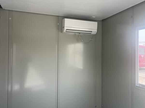 福岡県福岡東店/展示場の中古ユニットハウス・プレハブ・コンテナハウスCT-41J(2.83坪)の各設備のエアコン