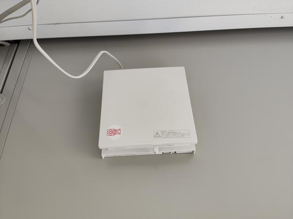 静岡県藤枝店/展示場の中古ユニットハウス・プレハブ・コンテナハウスCT-32J(2.16坪)の各設備の換気扇