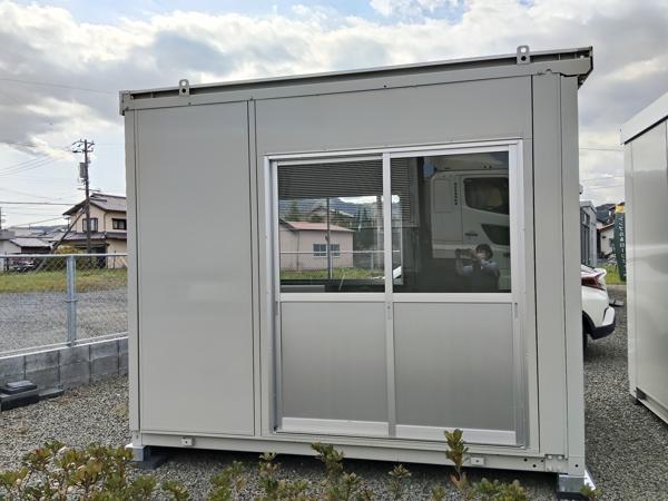 静岡県藤枝店/展示場の中古ユニットハウス・プレハブ・コンテナハウスCT-32J(2.16坪)の本体の外観