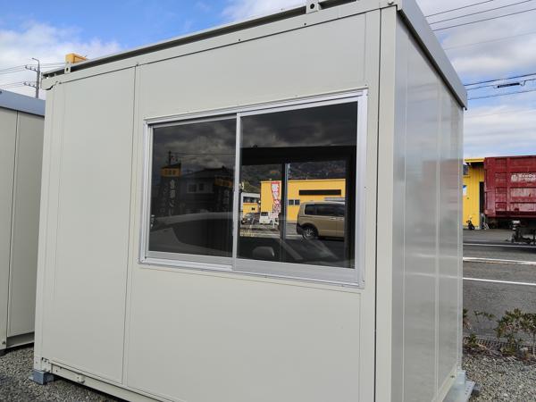 静岡県藤枝店/展示場の中古ユニットハウス・プレハブ・コンテナハウスCT-32J(2.16坪)の本体の外観
