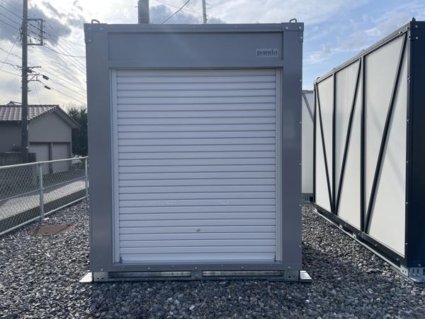 茨城県神栖店/展示場の新棟ユニットハウス・プレハブ・コンテナハウスPanda2.0 PS2(1.06坪)の本体の外観
