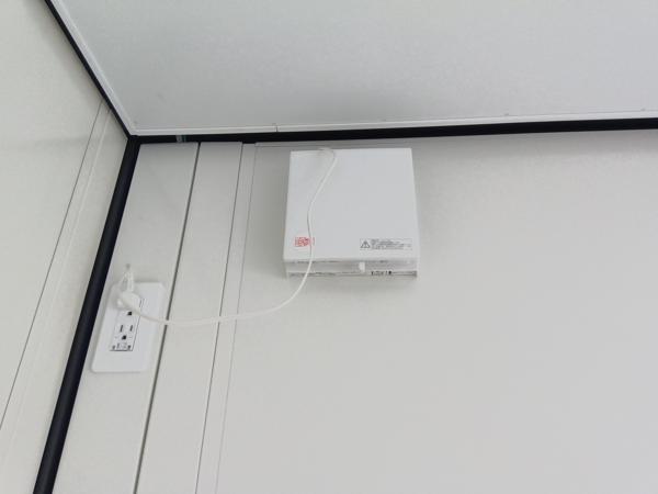 千葉県成田店/展示場の新棟ユニットハウス・プレハブ・コンテナハウス47MSL(3.02坪)の各設備の換気扇