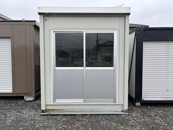 栃木県栃木店/展示場の中古ユニットハウス・プレハブ・コンテナハウスCT-32JG(2.16坪)の本体の外観