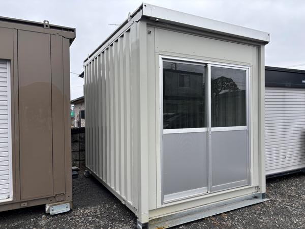 栃木県栃木店/展示場の中古ユニットハウス・プレハブ・コンテナハウスCT-32JG(2.16坪)の本体の外観
