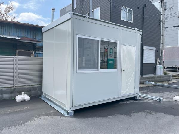 埼玉県草加店/展示場の中古ユニットハウス・プレハブ・コンテナハウスCT-32J(2.16坪)の本体の外観