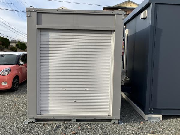 大阪府枚方店/展示場の新棟ユニットハウス・プレハブ・コンテナハウスPanda2.0 PS2(1.06坪)の本体の外観