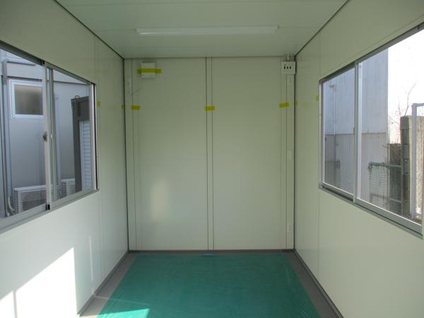 福岡県久留米店/展示場の新棟ユニットハウス・プレハブ・コンテナハウス47MSL(3.02坪)の本体の内観