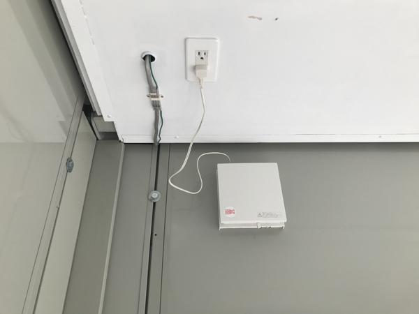 熊本県熊本出張所/熊本菊陽総合展示場の中古ユニットハウス・プレハブ・コンテナハウスCT-32J(2.16坪)の各設備の換気扇