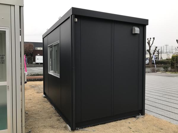 熊本県熊本出張所/熊本菊陽総合展示場の新棟ユニットハウス・プレハブ・コンテナハウス38MSL(2.43坪)の本体の外観