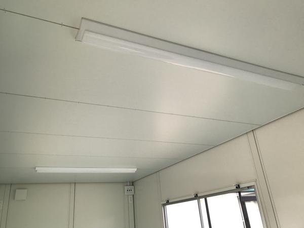 熊本県熊本出張所/熊本菊陽総合展示場の新棟ユニットハウス・プレハブ・コンテナハウス47MSL(3.02坪)の各設備の照明器具