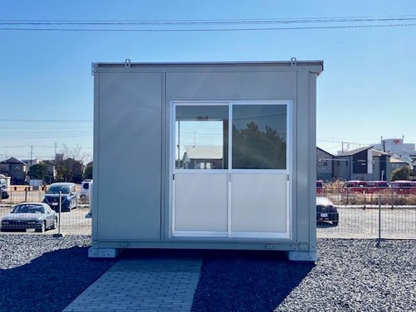 千葉県市原店/展示場の中古ユニットハウス・プレハブ・コンテナハウスCT-32J(2.16坪)の本体の外観