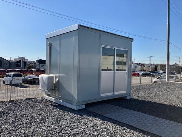 千葉県市原店/展示場の中古ユニットハウス・プレハブ・コンテナハウスCT-32J(2.16坪)の本体の外観