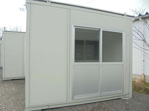 秋田県秋田店/展示場の中古ユニットハウス・プレハブ・コンテナハウスCT-32J(2.16坪)の本体の外観