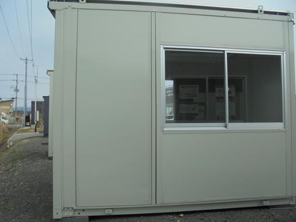 秋田県秋田店/展示場の中古ユニットハウス・プレハブ・コンテナハウスCT-32J(2.16坪)の本体の外観