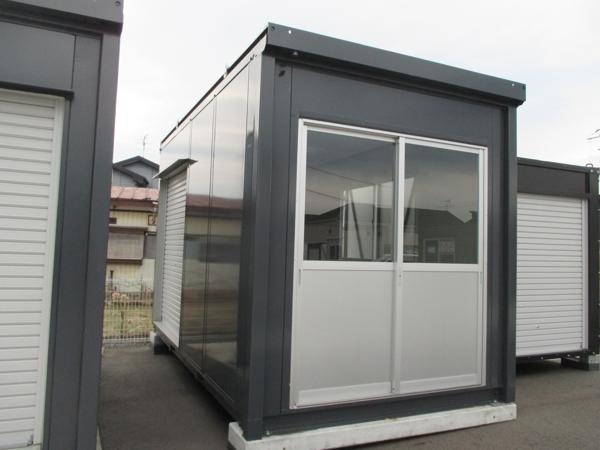 岩手県奥州北店/展示場の中古ユニットハウス・プレハブ・コンテナハウスCT-41J(2.85坪)の本体の外観