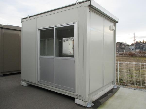 岩手県奥州北店/展示場の中古ユニットハウス・プレハブ・コンテナハウスCT-32J(2.16坪)の本体の外観