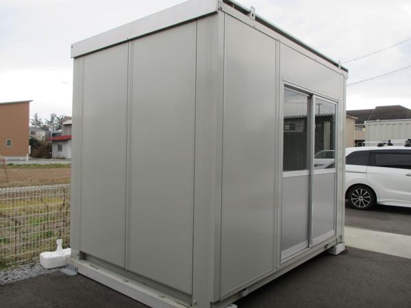 岩手県奥州北店/展示場の中古ユニットハウス・プレハブ・コンテナハウスCT-32J(2.16坪)の本体の外観
