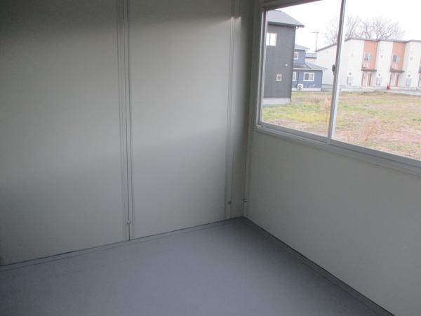 岩手県奥州北店/展示場の中古ユニットハウス・プレハブ・コンテナハウスCT-32J(2.16坪)の本体の内観