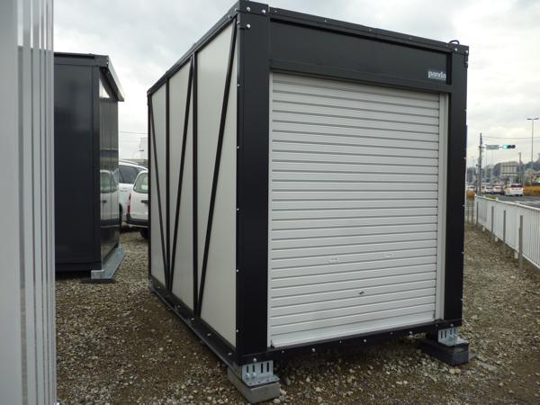 東京都日野店/展示場の新棟ユニットハウス・プレハブ・コンテナハウスPanda3.0 PS3T(1.60坪)の本体の外観