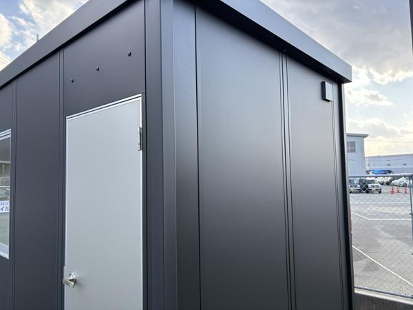 福岡県福岡東店/展示場の新棟ユニットハウス・プレハブ・コンテナハウス47MSL(3.02坪)の本体の外観