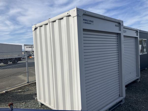 福岡県福岡東店/展示場の新棟ユニットハウス・プレハブ・コンテナハウスGORILLA(0.94坪)の本体の外観