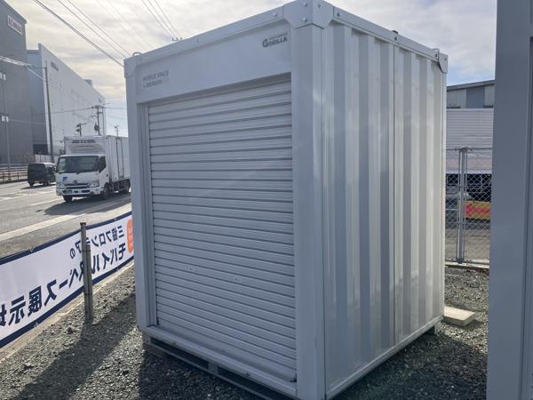 福岡県福岡東店/展示場の新棟ユニットハウス・プレハブ・コンテナハウスGORILLA(0.94坪)の本体の外観