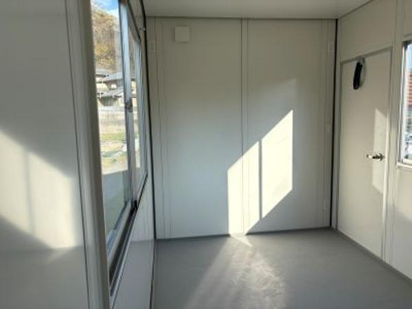 広島県尾道店/展示場の新棟ユニットハウス・プレハブ・コンテナハウス38MSL(2.43坪)の本体の内観