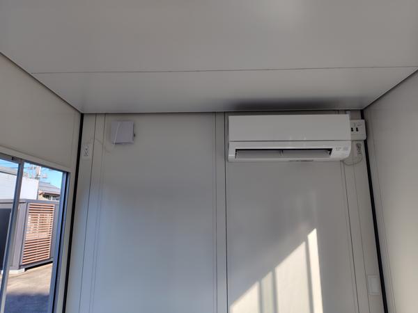 新潟県三条店/展示場の新棟ユニットハウス・プレハブ・コンテナハウス38MSL(2.43坪)の本体の内観