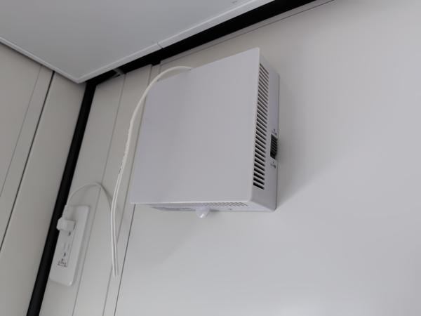 新潟県三条店/展示場の新棟ユニットハウス・プレハブ・コンテナハウス38MSL(2.43坪)の各設備の換気扇