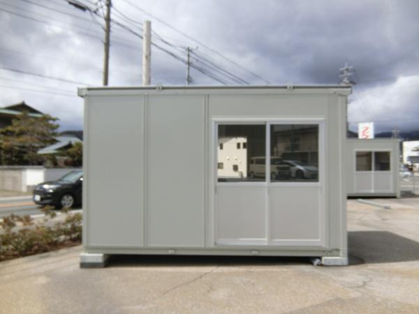 長野県上田総合展示場の中古ユニットハウス・プレハブ・コンテナハウスCT-41J(2.83坪)の本体の外観