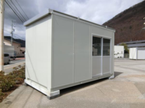 長野県上田総合展示場の中古ユニットハウス・プレハブ・コンテナハウスCT-41J(2.83坪)の本体の外観