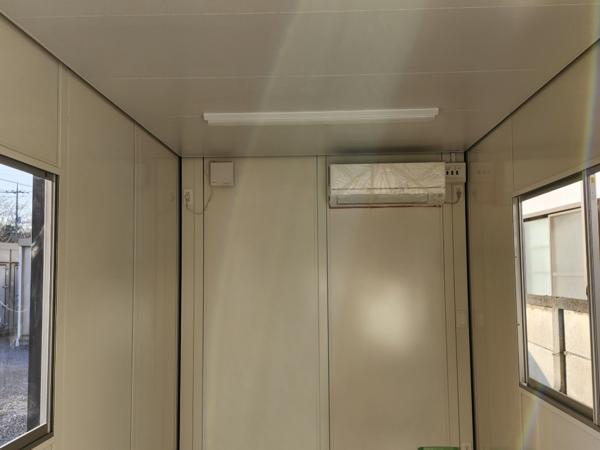 埼玉県朝霞店/展示場の新棟ユニットハウス・プレハブ・コンテナハウス47MSL(3.02坪)の本体の内観
