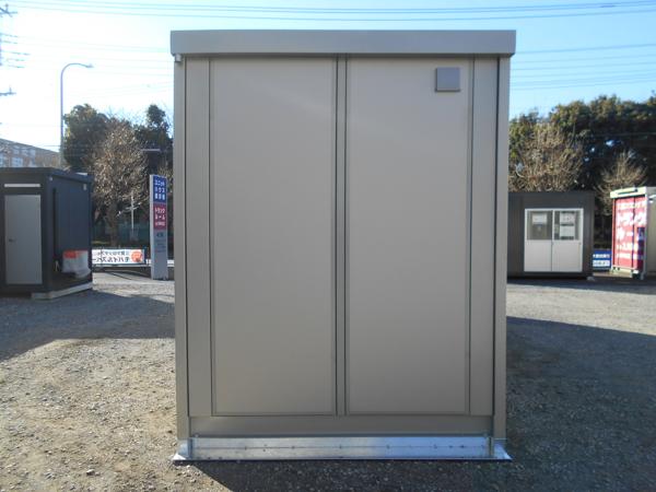埼玉県朝霞店/展示場の新棟ユニットハウス・プレハブ・コンテナハウス38MSL(2.43坪)の本体の外観