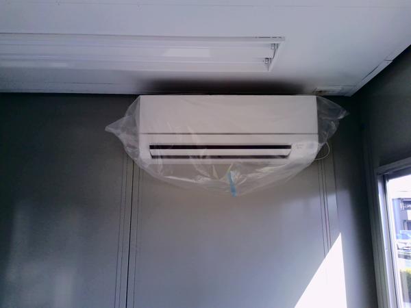岐阜県岐阜営業所/総合展示場の中古ユニットハウス・プレハブ・コンテナハウスCT-32J(2.16坪)の各設備のエアコン