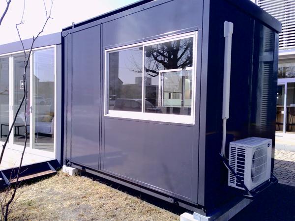 岐阜県岐阜営業所/総合展示場の中古ユニットハウス・プレハブ・コンテナハウスCT-32J(2.16坪)の本体の外観