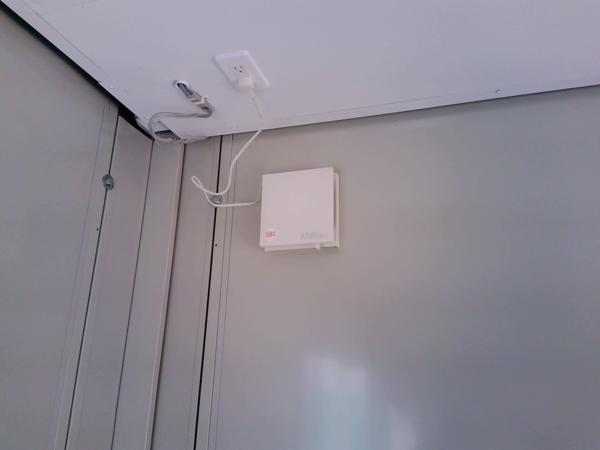 岐阜県岐阜営業所/総合展示場の中古ユニットハウス・プレハブ・コンテナハウスCT-32J(2.16坪)の各設備の換気扇