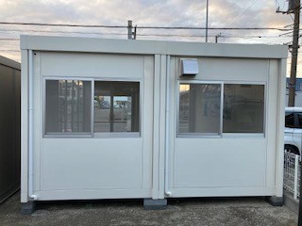 神奈川県厚木店/展示場の中古ユニットハウス・プレハブ・コンテナハウス57MS1(7.80坪)の本体の外観