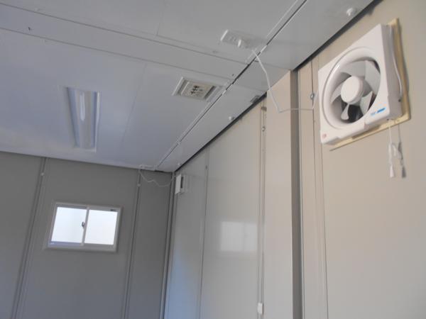 宮城県仙台茂庭店/展示場の中古ユニットハウス・プレハブ・コンテナハウスCT-54J(23.17坪)の各設備の換気扇